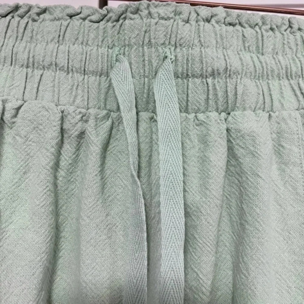 Urban‎ Outfitters Mint Green Cotton Wide Waistband Skirt Small - Picture 2 of 7